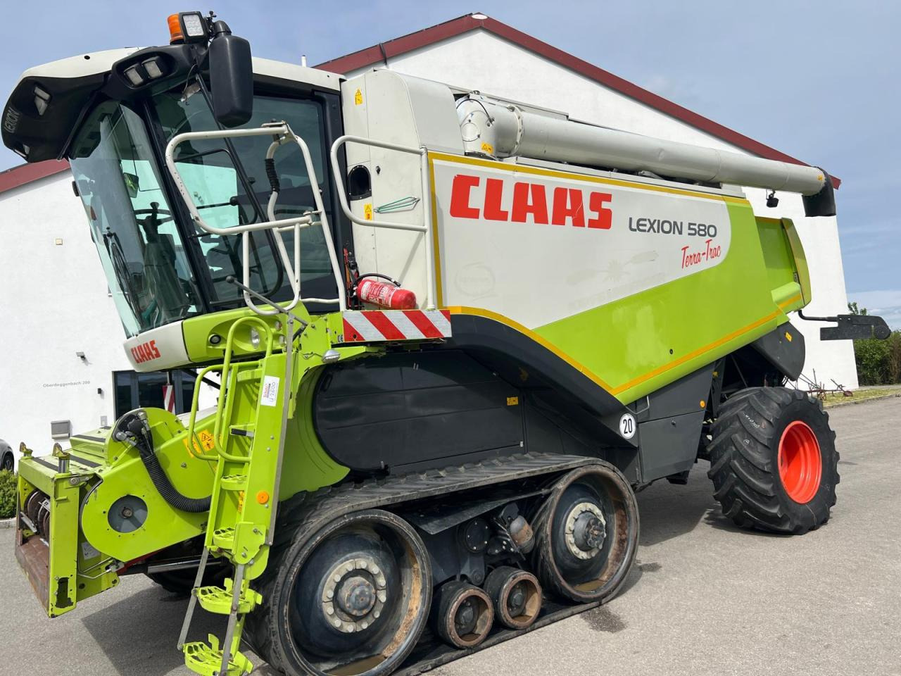 CLAAS Lexion 580 Terra Trac - حصادة شاملة: صور 1 CLAAS Lexion 580 Terra Trac - حصادة شاملة: صور 1