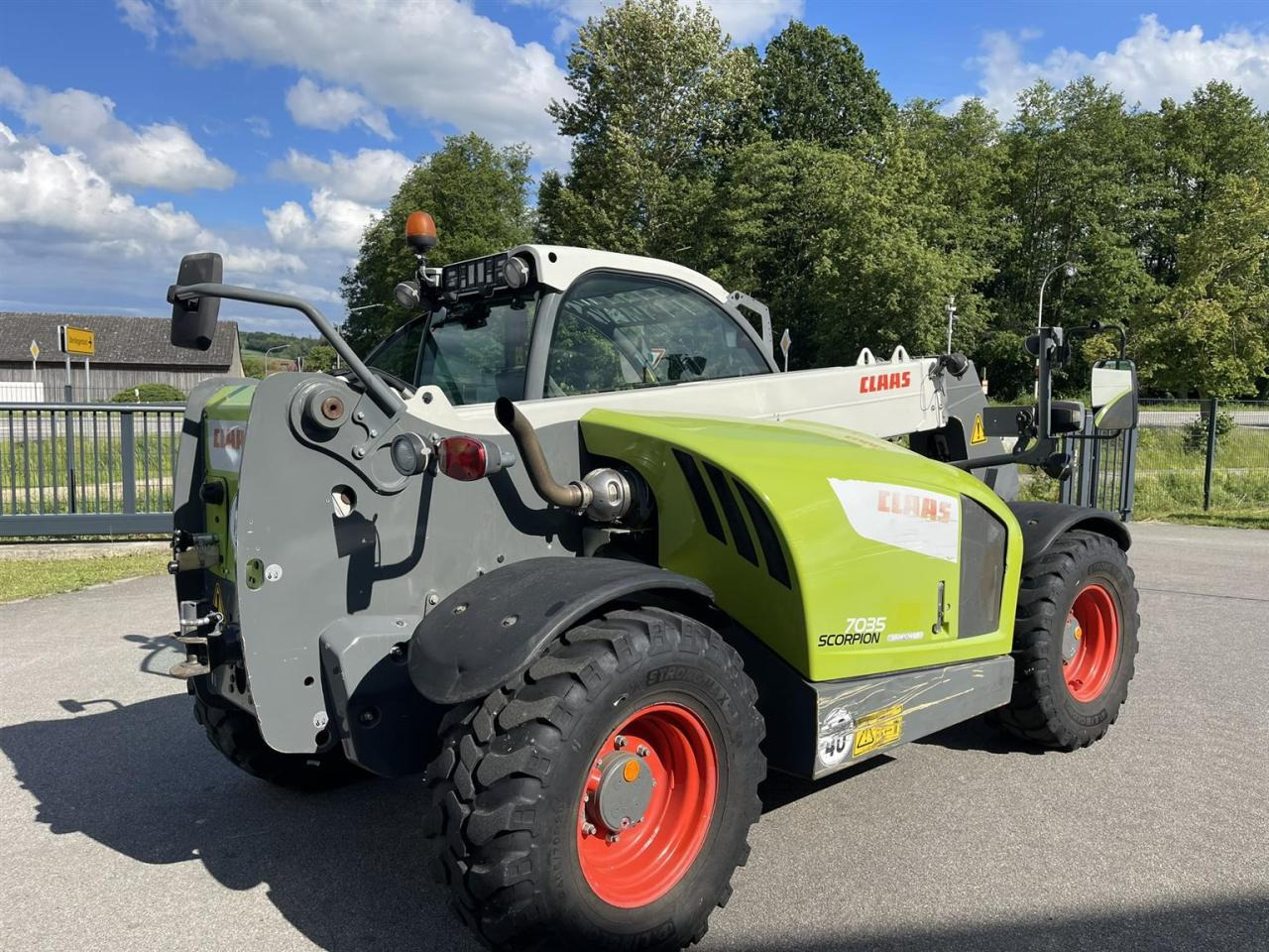 CLAAS Scorpion 7035 Claas Teleskoplader, 40 kmh - رافعة تلسكوبية: صور 5 CLAAS Scorpion 7035 Claas Teleskoplader, 40 kmh - رافعة تلسكوبية: صور 5