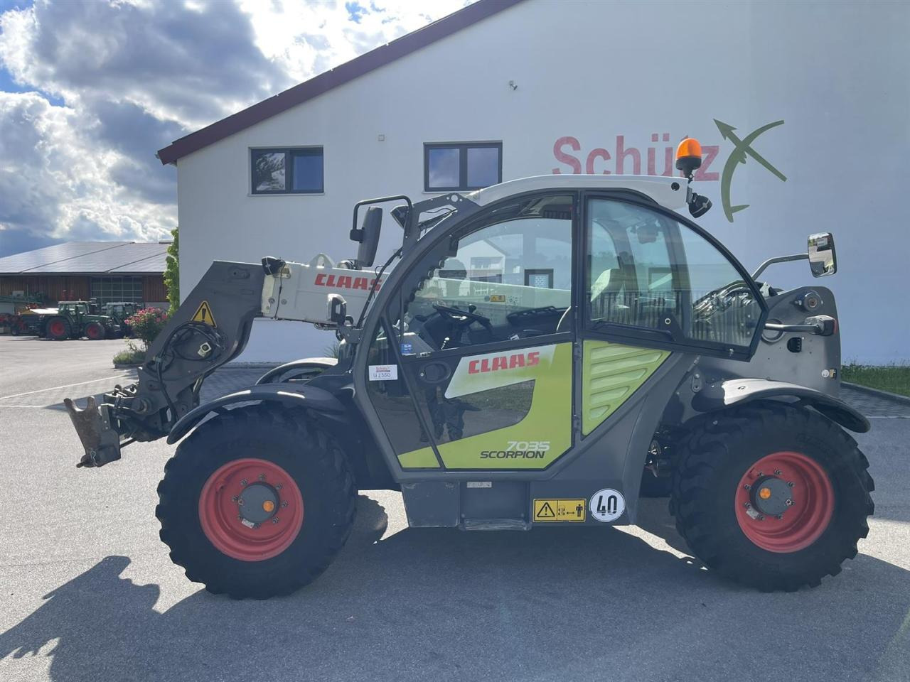 CLAAS Scorpion 7035 Claas Teleskoplader, 40 kmh - رافعة تلسكوبية: صور 2 CLAAS Scorpion 7035 Claas Teleskoplader, 40 kmh - رافعة تلسكوبية: صور 2