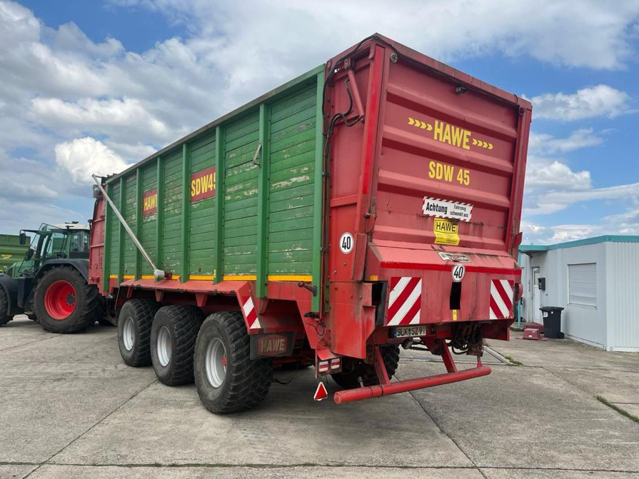 HAWE Tridem SDW 45T, Silagewagen - قلابة مقطورة الزراعية: صور 4 HAWE Tridem SDW 45T, Silagewagen - قلابة مقطورة الزراعية: صور 4