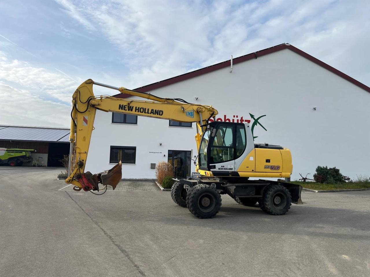 New Holland MH 5.6 inkl. Grabenlöffel, Tieflöffel - حفارة على عجلات: صور 3 New Holland MH 5.6 inkl. Grabenlöffel, Tieflöffel - حفارة على عجلات: صور 3