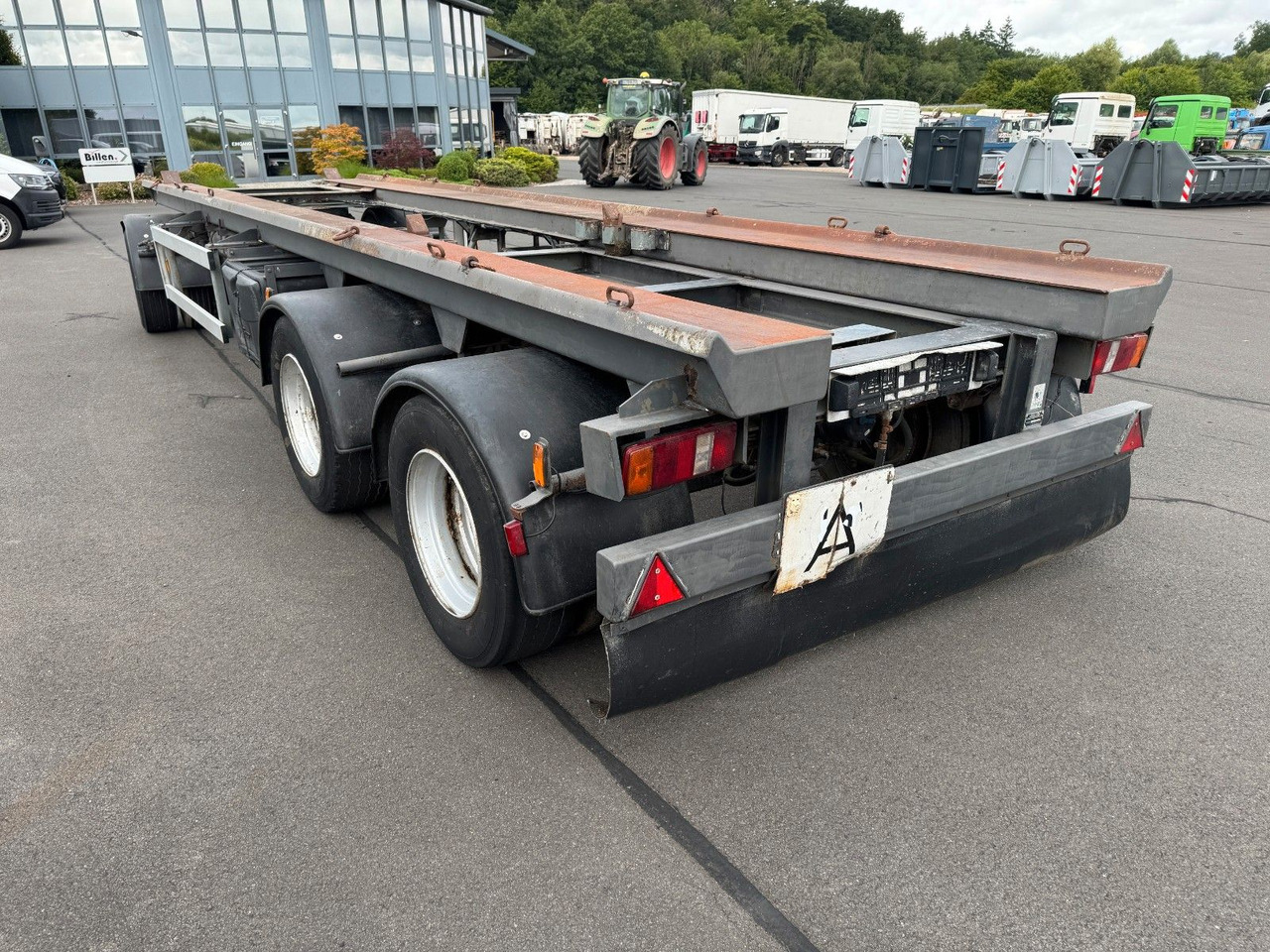 Hüffermann HMA 24.24 3- Achs-  Blattfederung - مقطورة هوك ليفت/ لود لوجر: صور 1 Hüffermann HMA 24.24 3- Achs-  Blattfederung - مقطورة هوك ليفت/ لود لوجر: صور 1