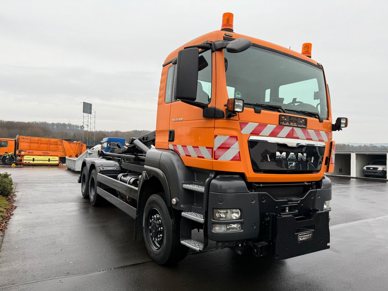 MAN TGS 33.400 6x6 Blattfederung Original 120500 km - شاحنة ذات الخطاف: صور 3 MAN TGS 33.400 6x6 Blattfederung Original 120500 km - شاحنة ذات الخطاف: صور 3