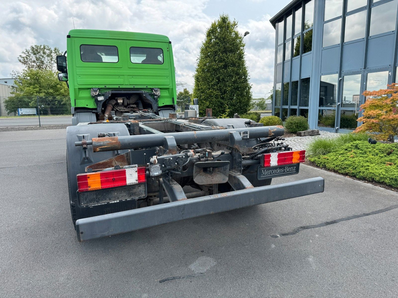 الشاسيه شاحنة Mercedes-Benz Actros 1832 MP 3   Kipperfahrgestell + Klima: صور 8