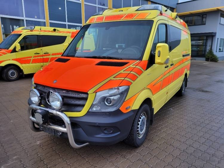 MERCEDES – BENZ SPRINTER 2.2D AMBULANCE (PROFILE) KLIMA 11.2014 EURO 5  - سيارة إسعاف: صور 2 MERCEDES – BENZ SPRINTER 2.2D AMBULANCE (PROFILE) KLIMA 11.2014 EURO 5  - سيارة إسعاف: صور 2