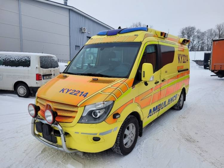 MERCEDES – BENZ SPRINTER 3.0D AMBULANCE (TAMLANS) KLIMA, 11.2016, EURO 6 - سيارة إسعاف: صور 2 MERCEDES – BENZ SPRINTER 3.0D AMBULANCE (TAMLANS) KLIMA, 11.2016, EURO 6 - سيارة إسعاف: صور 2