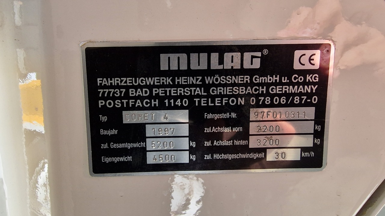 Mulag Comet 4D - جرارات الأمتعة: صور 3 Mulag Comet 4D - جرارات الأمتعة: صور 3