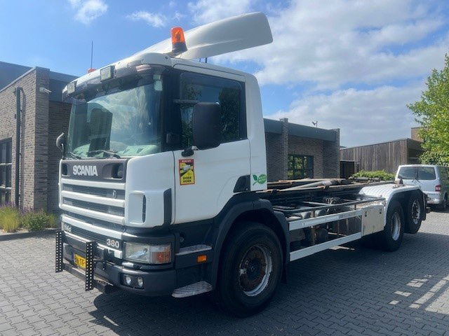 Scania P114-380 - شاحنات الحاويات/ جسم علوي قابل للتغيير شاحنة: صور 1 Scania P114-380 - شاحنات الحاويات/ جسم علوي قابل للتغيير شاحنة: صور 1