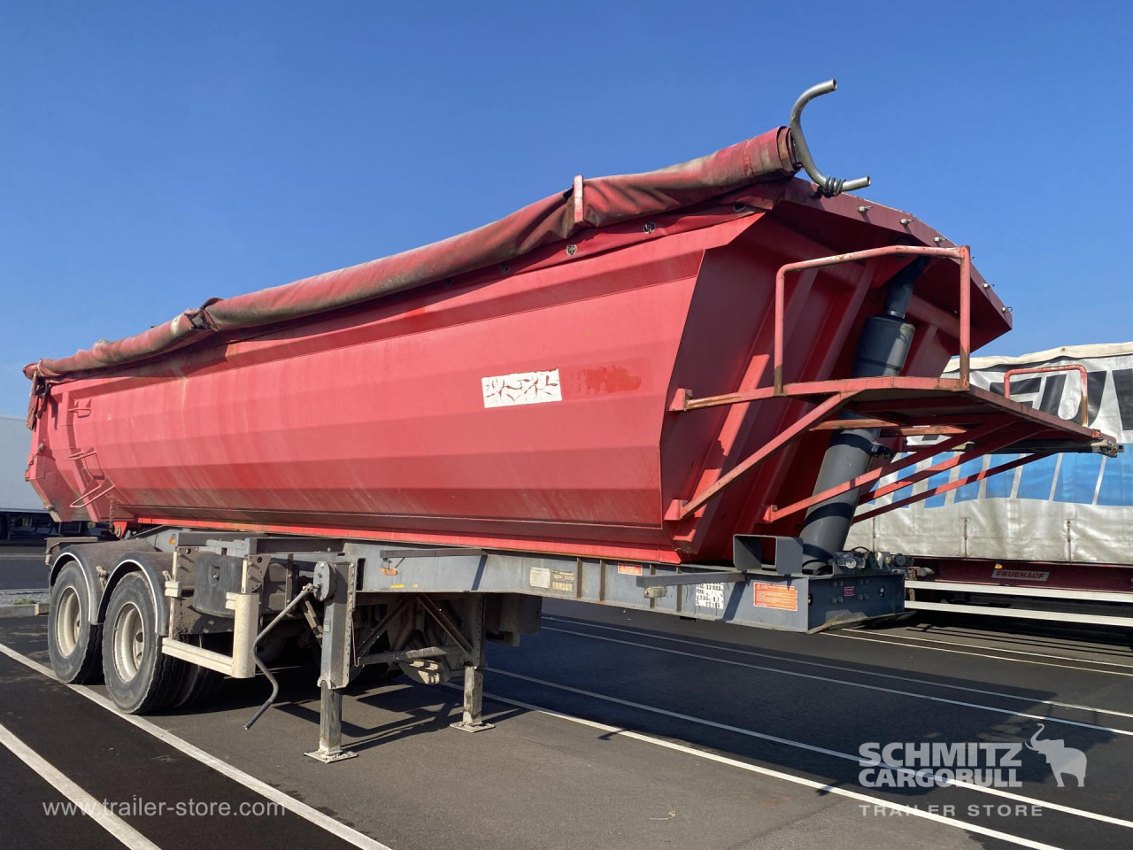 Tipper Steel half pipe body 91m³ - قلابة نصف مقطورة: صور 1 Tipper Steel half pipe body 91m³ - قلابة نصف مقطورة: صور 1