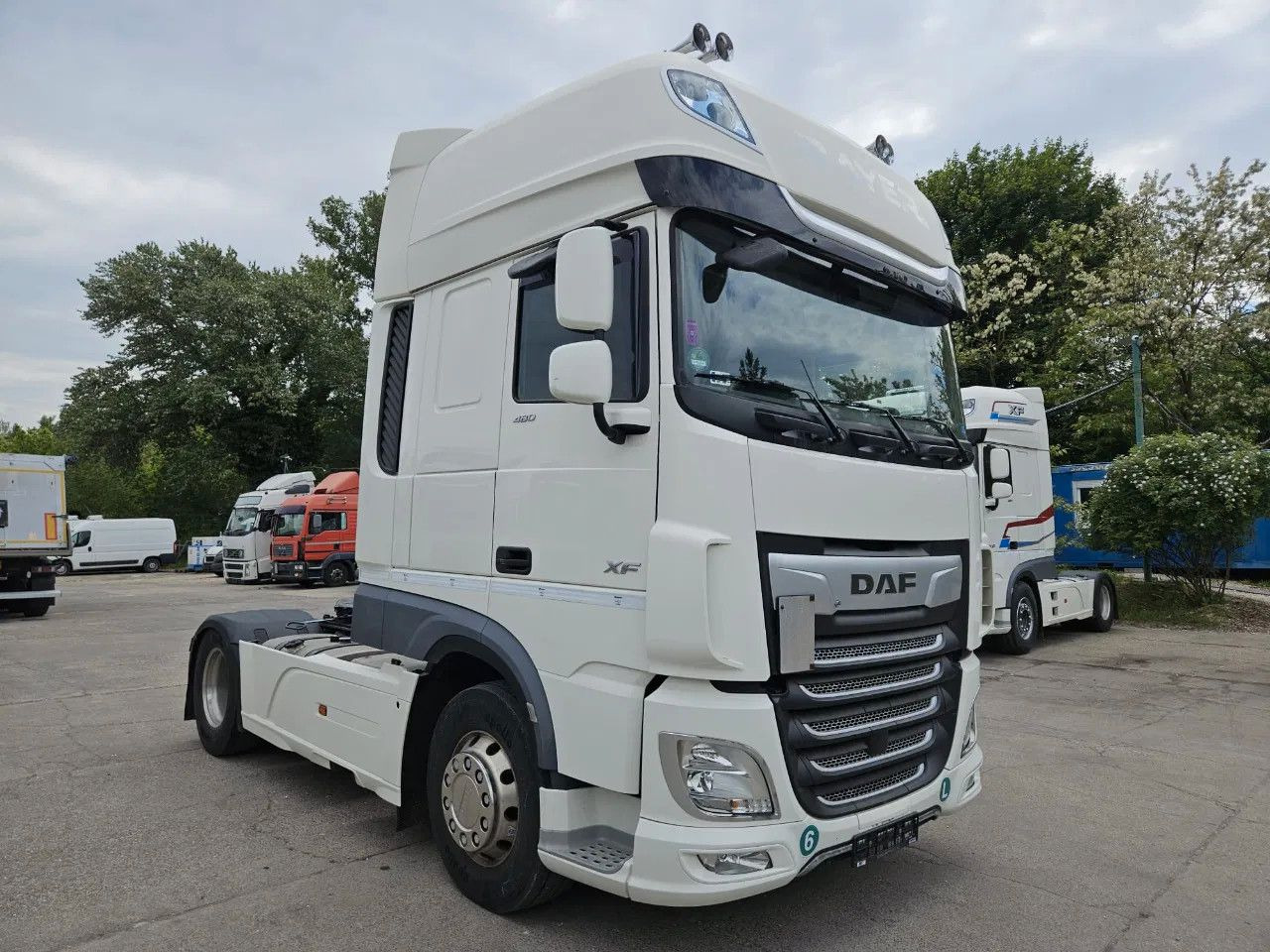 DAF XF 480 SSC Full Spoiler Alloy wheels Standklima - شاحنة جرار: صور 2 DAF XF 480 SSC Full Spoiler Alloy wheels Standklima - شاحنة جرار: صور 2