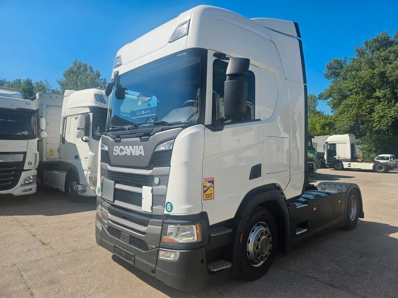 Scania R450 HYVA Hydraulics, Full Spoiler, Digital Disp - شاحنة جرار: صور 1 Scania R450 HYVA Hydraulics, Full Spoiler, Digital Disp - شاحنة جرار: صور 1