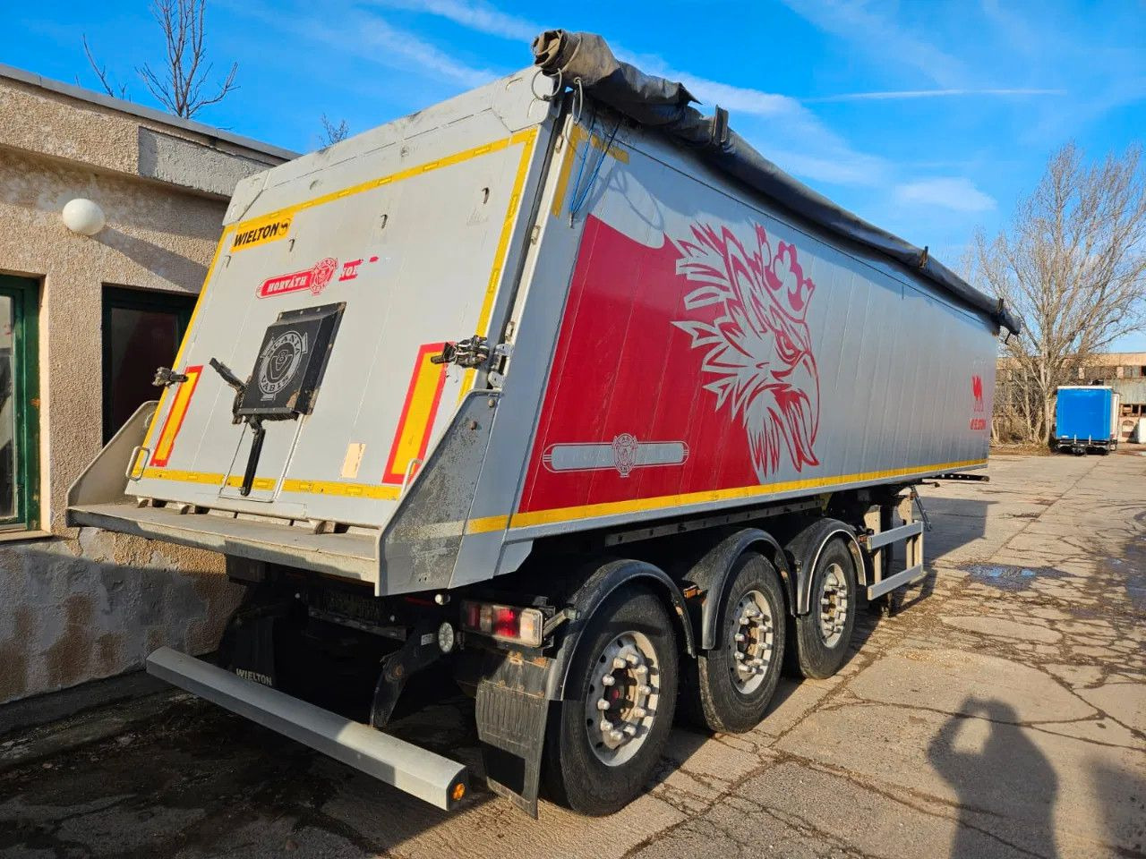 Wielton NW-3 38m3 Lifting Axle, Alloy w. 2 units in stoc - قلابة نصف مقطورة: صور 4 Wielton NW-3 38m3 Lifting Axle, Alloy w. 2 units in stoc - قلابة نصف مقطورة: صور 4
