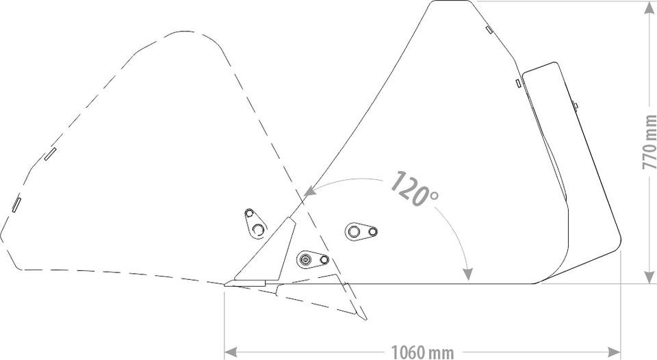 بكت شيول Hochkippschaufel Frontladerschaufel Schaufel Euro John Deere: صور 9