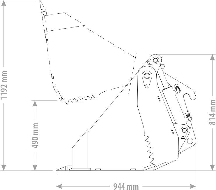 Klappschaufel 4 in 1 Schaufel Radlader Kramer Cat Liebherr Euro - بكت شيول: صور 2 Klappschaufel 4 in 1 Schaufel Radlader Kramer Cat Liebherr Euro - بكت شيول: صور 2