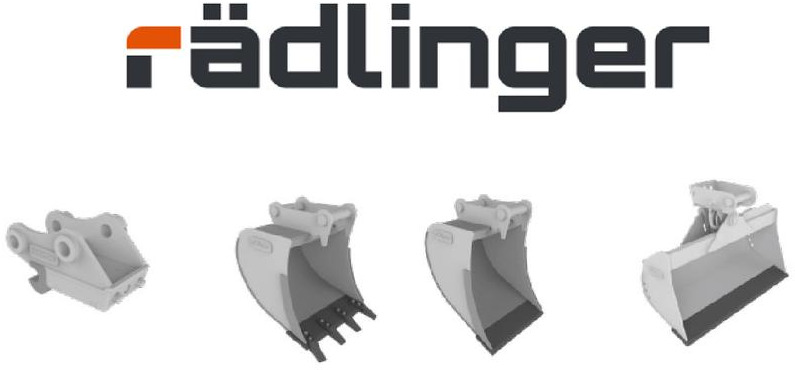 Rädlinger Löffelpaket 3,5 - 5 to mit MS 03 Schnellwechsler Yanmar - بكت حفار: صور 1 Rädlinger Löffelpaket 3,5 - 5 to mit MS 03 Schnellwechsler Yanmar - بكت حفار: صور 1