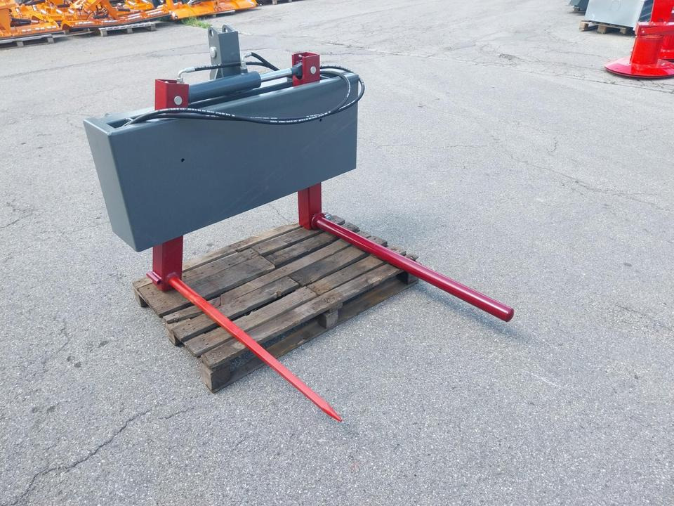 Hydr. Ballengabel Siloballengabel Heuballen Ballenspieß Euro - السيلاج الآلات: صور 1 Hydr. Ballengabel Siloballengabel Heuballen Ballenspieß Euro - السيلاج الآلات: صور 1