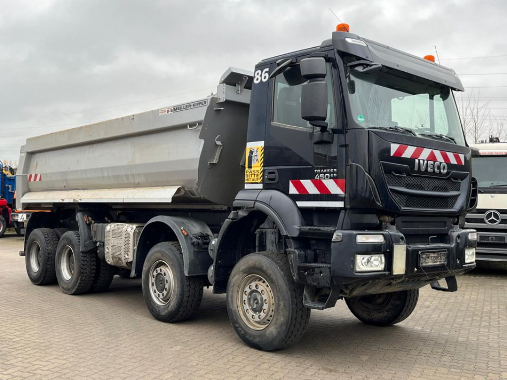 IVECO-MAGIRUS TRACKER AD450TW 4 Achs Muldenkipper Meiller - قلابة شاحنة: صور 5 IVECO-MAGIRUS TRACKER AD450TW 4 Achs Muldenkipper Meiller - قلابة شاحنة: صور 5