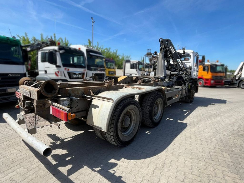 MAN F2000 27.342 6x4 Abrollkipper mit Kran - شاحنة ذات الخطاف, شاحنة كرين: صور 4 MAN F2000 27.342 6x4 Abrollkipper mit Kran - شاحنة ذات الخطاف, شاحنة كرين: صور 4