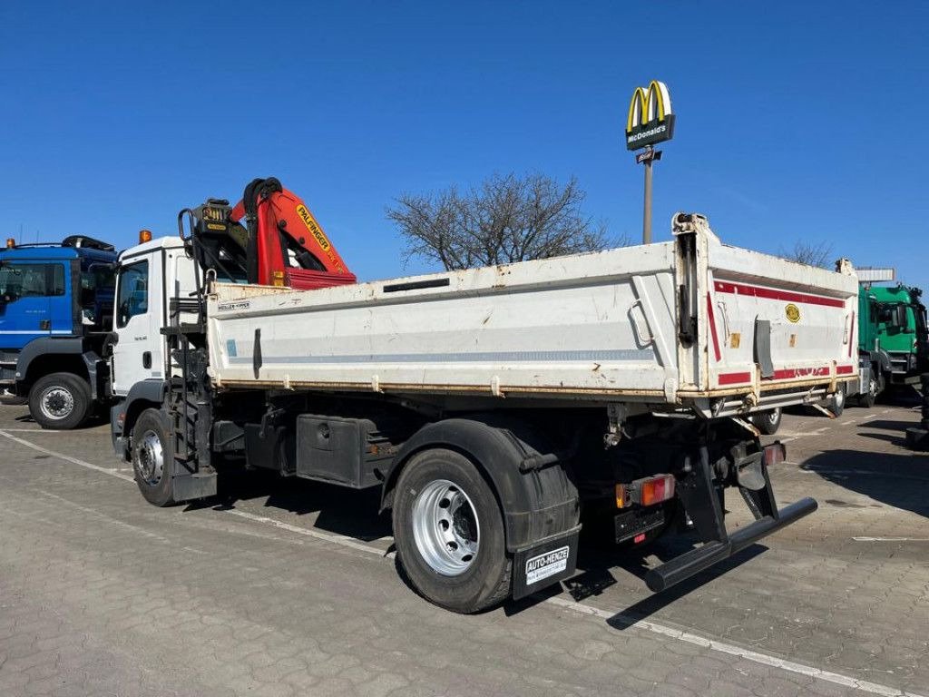 MAN TG-M 18.340 4x2 2-Achs Kipper Kran Palf. PK 130 - قلابات, شاحنة كرين: صور 3 MAN TG-M 18.340 4x2 2-Achs Kipper Kran Palf. PK 130 - قلابات, شاحنة كرين: صور 3