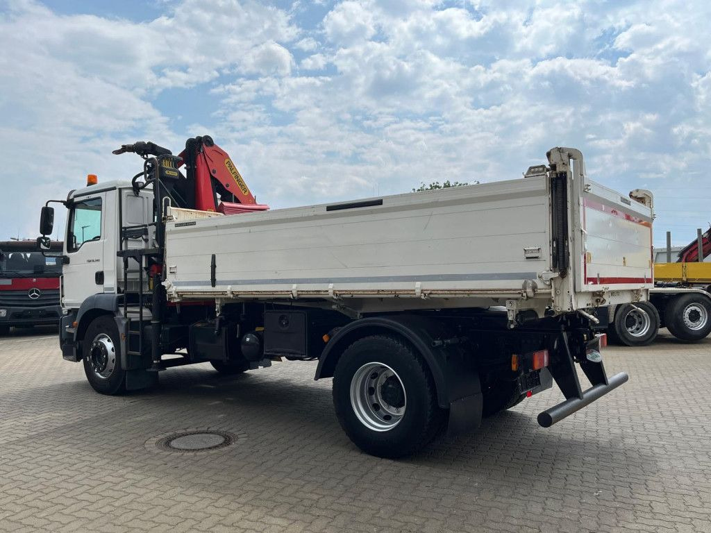 MAN TG-M 18.340 4x2 2-Achs Kipper Kran Palf. PK 130 - قلابات, شاحنة كرين: صور 3 MAN TG-M 18.340 4x2 2-Achs Kipper Kran Palf. PK 130 - قلابات, شاحنة كرين: صور 3