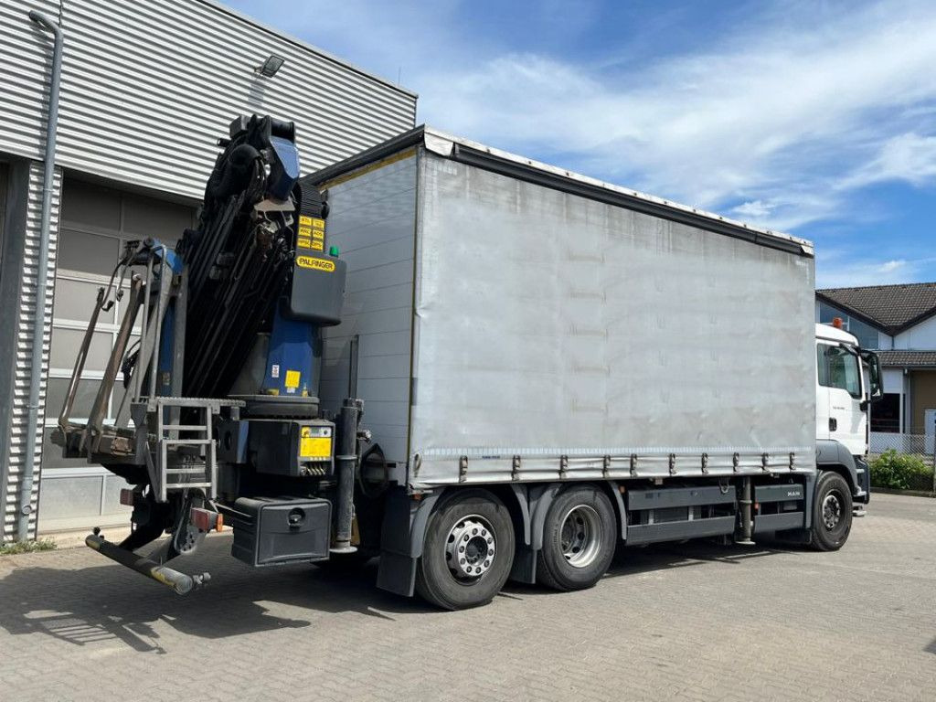 MAN TG-S 26.360 6x2-2LL Pritsche Heckkran 34m/to, Ji - شاحنات مسطحة, شاحنة كرين: صور 5 MAN TG-S 26.360 6x2-2LL Pritsche Heckkran 34m/to, Ji - شاحنات مسطحة, شاحنة كرين: صور 5
