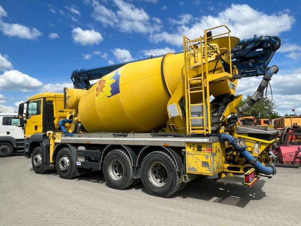 MAN TG-S 35.360 8x4 BB Pumi Pumi 24mKolbenpumpe deut - مضخة خرسانة: صور 3 MAN TG-S 35.360 8x4 BB Pumi Pumi 24mKolbenpumpe deut - مضخة خرسانة: صور 3