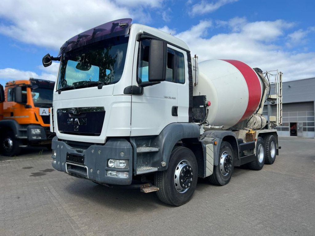 MAN TG-S 35.400 8x4 BB Betonmischer 35To Chsassis, A - شاحنة خلاطة خرسانة: صور 1 MAN TG-S 35.400 8x4 BB Betonmischer 35To Chsassis, A - شاحنة خلاطة خرسانة: صور 1