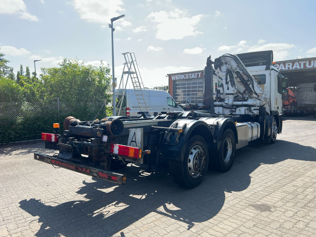 MERCEDES-BENZ Actros 2541 L6x2 Abrollkipper mit Kran Funk+Greiferst - شاحنة ذات الخطاف, شاحنة كرين: صور 4 MERCEDES-BENZ Actros 2541 L6x2 Abrollkipper mit Kran Funk+Greiferst - شاحنة ذات الخطاف, شاحنة كرين: صور 4