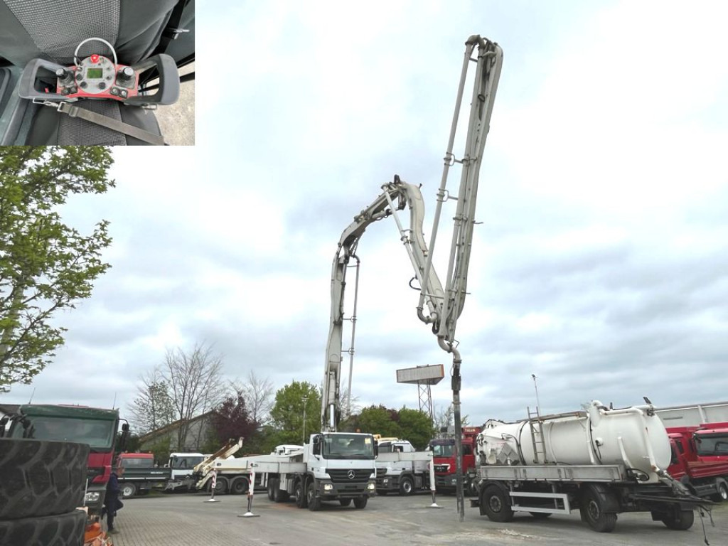 MERCEDES-BENZ Actros 3241 B 8x4 Betonpumpe Putzmeister 42m - مضخة خرسانة: صور 1 MERCEDES-BENZ Actros 3241 B 8x4 Betonpumpe Putzmeister 42m - مضخة خرسانة: صور 1
