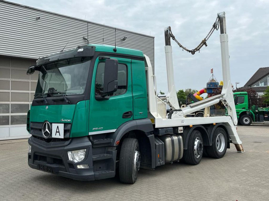 MERCEDES-BENZ Antos 2540 L 6x2 Absetzkipper Vorlauf Lenk - شاحنات قابلة للفك شاحنة: صور 1 MERCEDES-BENZ Antos 2540 L 6x2 Absetzkipper Vorlauf Lenk - شاحنات قابلة للفك شاحنة: صور 1