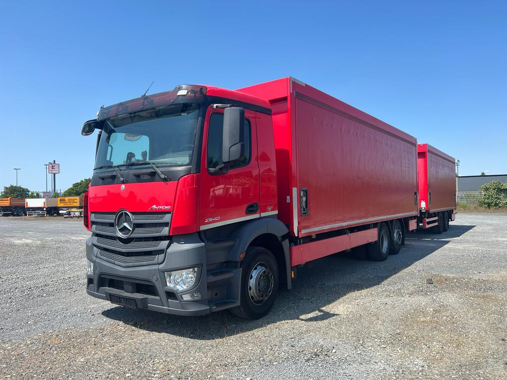 MERCEDES-BENZ Antos 2540 L 6x2 Pritsche LBW Coca Cola Getränke 8,6m - شاحنة ستارة: صور 1 MERCEDES-BENZ Antos 2540 L 6x2 Pritsche LBW Coca Cola Getränke 8,6m - شاحنة ستارة: صور 1