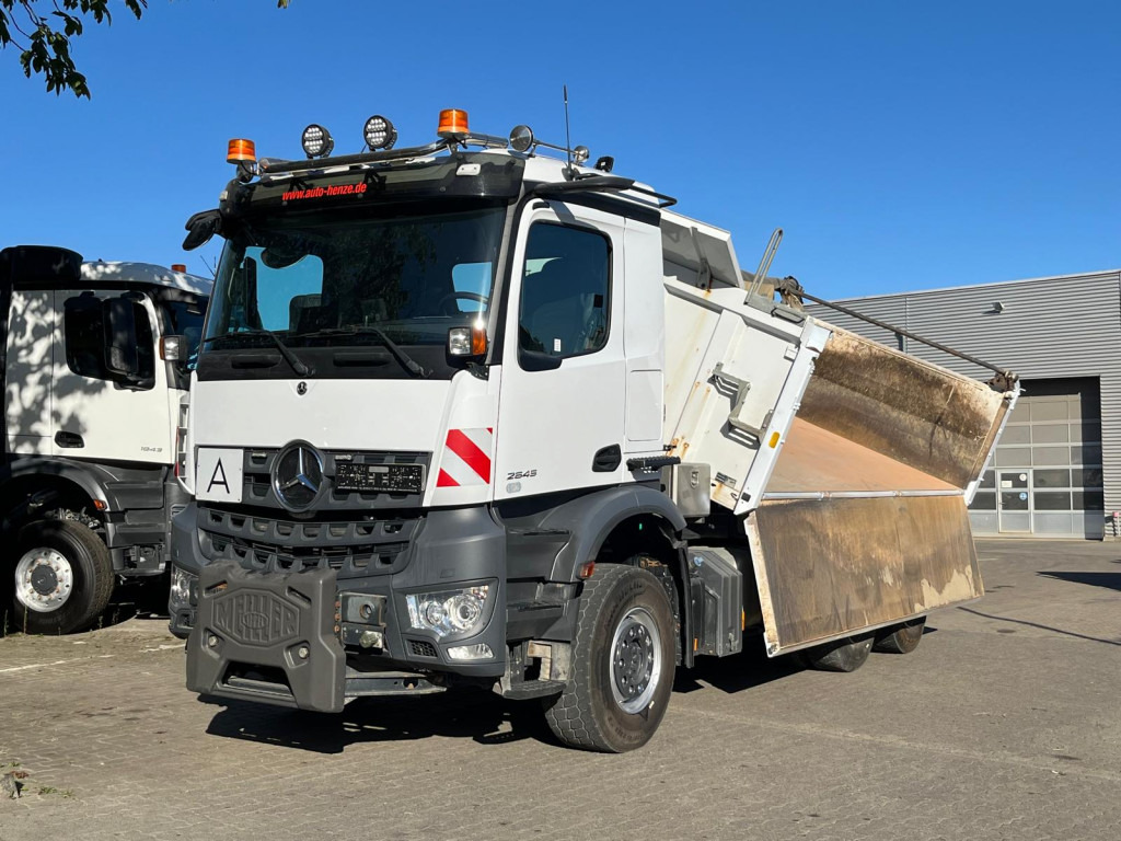 MERCEDES-BENZ Arocs 2645 K 6x4 3-Achs Kipper gr. Meiller Bordmatik 2 Stempel - قلابات: صور 1 MERCEDES-BENZ Arocs 2645 K 6x4 3-Achs Kipper gr. Meiller Bordmatik 2 Stempel - قلابات: صور 1