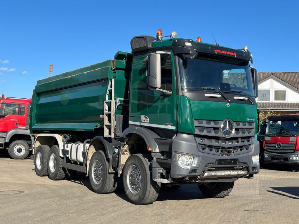 قلابات MERCEDES-BENZ Arocs 4145 8x8 4 Achs Muldenkipper Meiller: صور 8