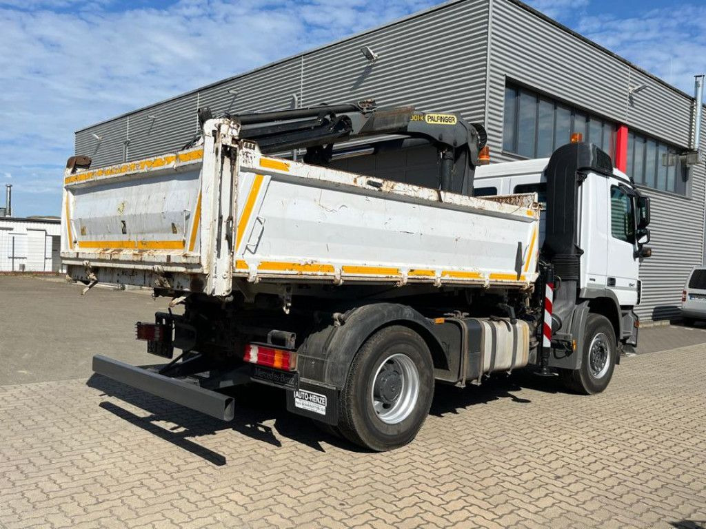 Mercedes-Benz Actros 1841 K 2-Achs Kipper Kran Funk/2xhydr+Gre - قلابات, شاحنة كرين: صور 4 Mercedes-Benz Actros 1841 K 2-Achs Kipper Kran Funk/2xhydr+Gre - قلابات, شاحنة كرين: صور 4