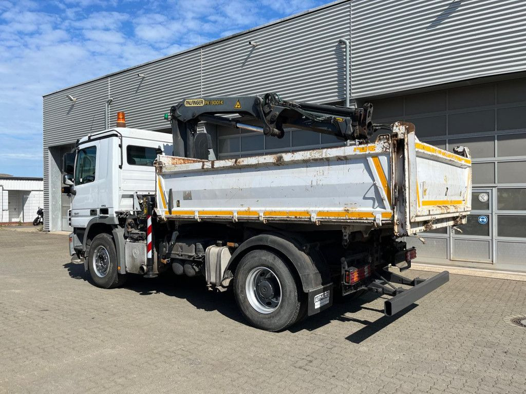 Mercedes-Benz Actros 1841 K 2-Achs Kipper Kran Funk/2xhydr+Gre - قلابات, شاحنة كرين: صور 3 Mercedes-Benz Actros 1841 K 2-Achs Kipper Kran Funk/2xhydr+Gre - قلابات, شاحنة كرين: صور 3