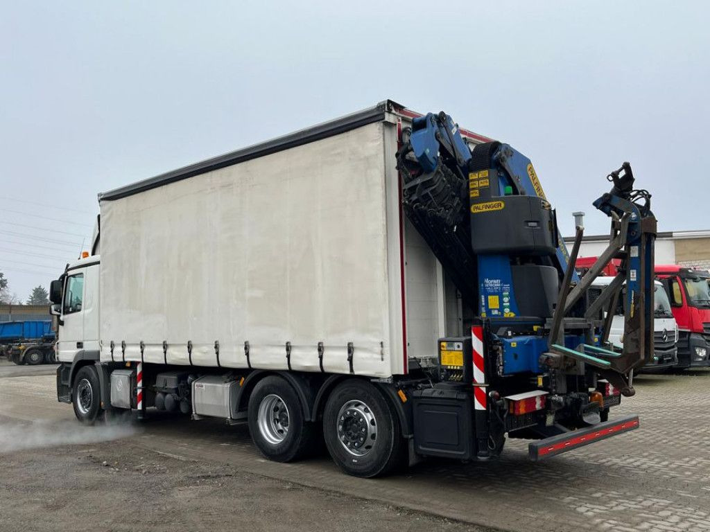 Mercedes-Benz Actros 2541 L6x2 Pritsche Heckkran 34m/to, Jib, - شاحنة كرين, شاحنة ستارة: صور 4 Mercedes-Benz Actros 2541 L6x2 Pritsche Heckkran 34m/to, Jib, - شاحنة كرين, شاحنة ستارة: صور 4