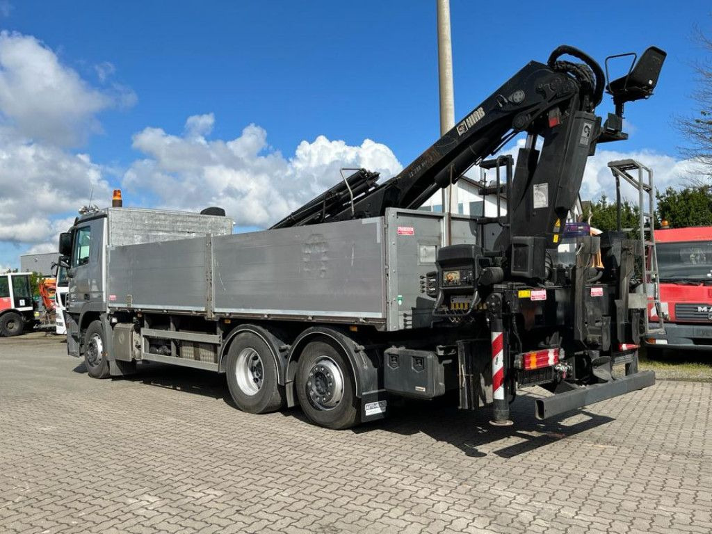 Mercedes-Benz Actros 2546 L 6x2 Pritsche Heckkran Hiab 288 6x - شاحنة كرين, شاحنات مسطحة: صور 5 Mercedes-Benz Actros 2546 L 6x2 Pritsche Heckkran Hiab 288 6x - شاحنة كرين, شاحنات مسطحة: صور 5