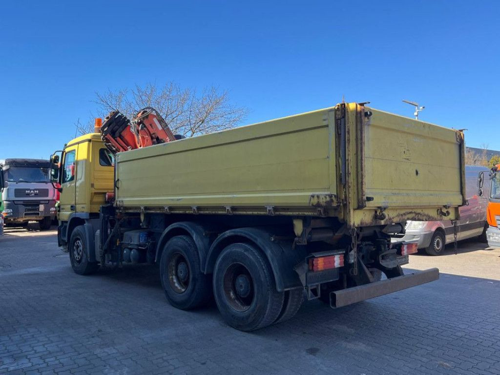 Mercedes-Benz Actros 2644 6x4 3-Achs Kipper Kran Funkt+Greifer - قلابات, شاحنة كرين: صور 3 Mercedes-Benz Actros 2644 6x4 3-Achs Kipper Kran Funkt+Greifer - قلابات, شاحنة كرين: صور 3