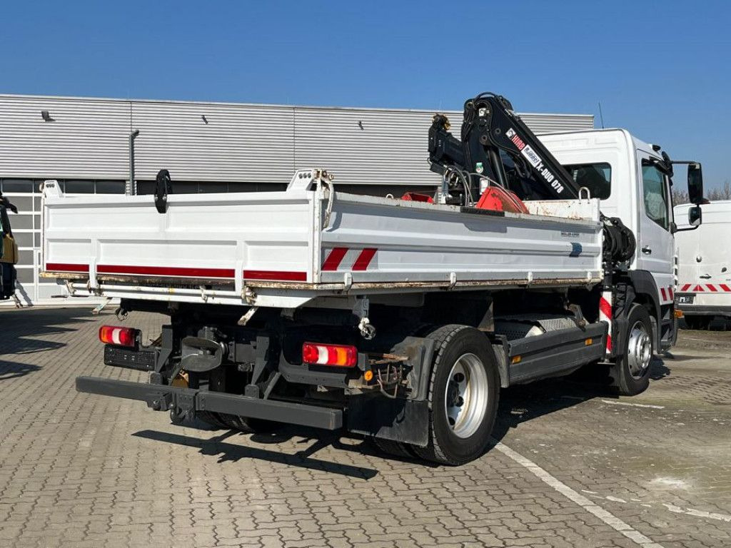 Mercedes-Benz Atego 1224 K 2-Achs Kipper Kran Hiab +Greiferst. - قلابات, شاحنة كرين: صور 4 Mercedes-Benz Atego 1224 K 2-Achs Kipper Kran Hiab +Greiferst. - قلابات, شاحنة كرين: صور 4
