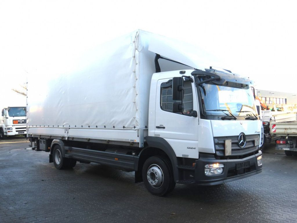 Mercedes-Benz Atego 1224 L Pritsche LBW LBW 1.5to - شاحنات مسطحة: صور 2 Mercedes-Benz Atego 1224 L Pritsche LBW LBW 1.5to - شاحنات مسطحة: صور 2