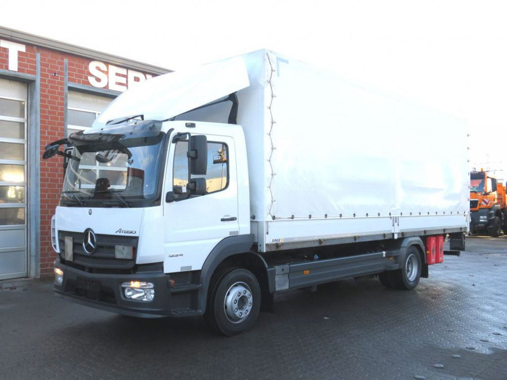 Mercedes-Benz Atego 1224 L Pritsche LBW LBW 1.5to - شاحنات مسطحة: صور 1 Mercedes-Benz Atego 1224 L Pritsche LBW LBW 1.5to - شاحنات مسطحة: صور 1