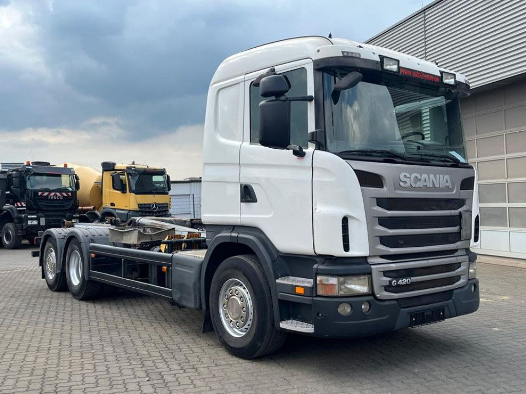 Scania G 420 LB6x2 Abrollkipper Meiller RK 20.70 Scania G 420 LB6x2 Abrollkipper Meiller RK 20.70 - شاحنة ذات الخطاف: صور 2 Scania G 420 LB6x2 Abrollkipper Meiller RK 20.70 Scania G 420 LB6x2 Abrollkipper Meiller RK 20.70 - شاحنة ذات الخطاف: صور 2