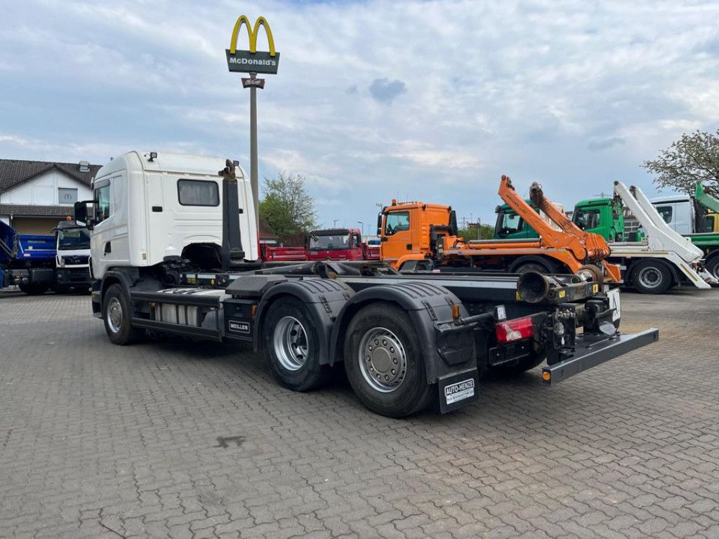 Scania G 420 LB6x2 Abrollkipper Meiller RK 20.70 Scania G 420 LB6x2 Abrollkipper Meiller RK 20.70 - شاحنة ذات الخطاف: صور 3 Scania G 420 LB6x2 Abrollkipper Meiller RK 20.70 Scania G 420 LB6x2 Abrollkipper Meiller RK 20.70 - شاحنة ذات الخطاف: صور 3