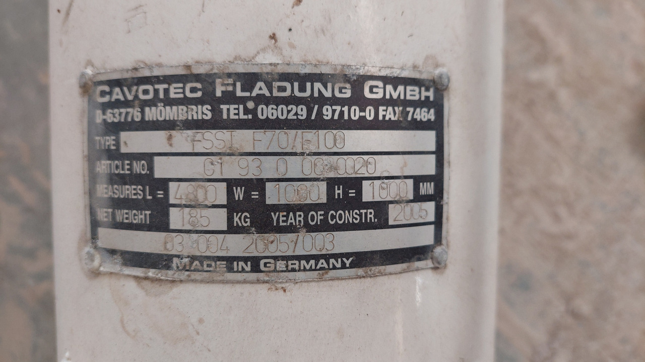 Towbar FSST F70/F100 Fladung - معدات الدعم الأرضي: صور 3 Towbar FSST F70/F100 Fladung - معدات الدعم الأرضي: صور 3