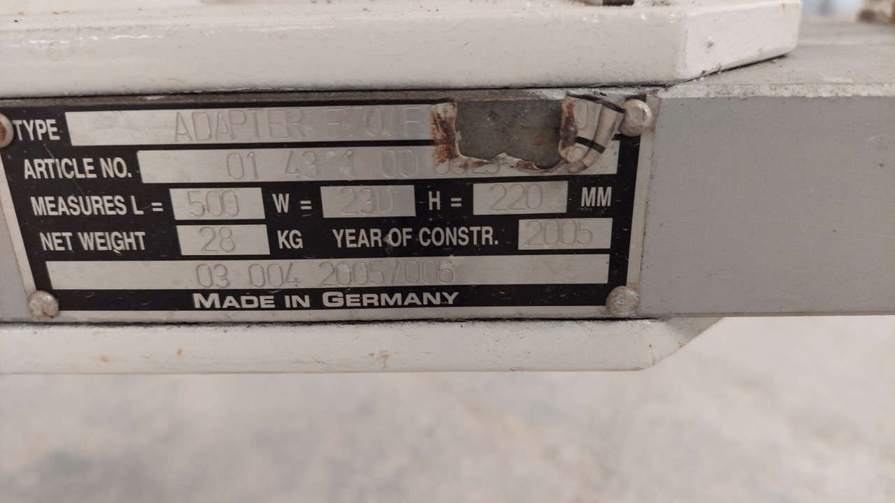 Towbar FSST F70/F100 Fladung - معدات الدعم الأرضي: صور 2 Towbar FSST F70/F100 Fladung - معدات الدعم الأرضي: صور 2