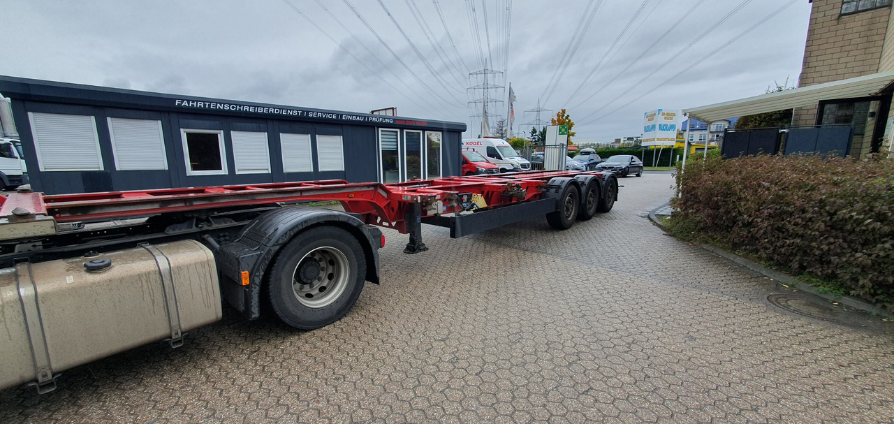 الشاسية نصف مقطورة لنقل حاويات KÖGEL GOOSENECK: صور 1