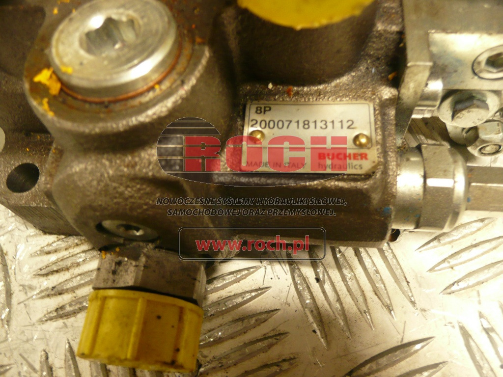 BUCHER HYDRAULICS 200071813112 8P HDM 18/1 6441.0003.0 - 1 SEKCYJNY + ZAWÓR CIŚNIENIOWY - صمامات هيدروليكية: صور 1 BUCHER HYDRAULICS 200071813112 8P HDM 18/1 6441.0003.0 - 1 SEKCYJNY + ZAWÓR CIŚNIENIOWY - صمامات هيدروليكية: صور 1