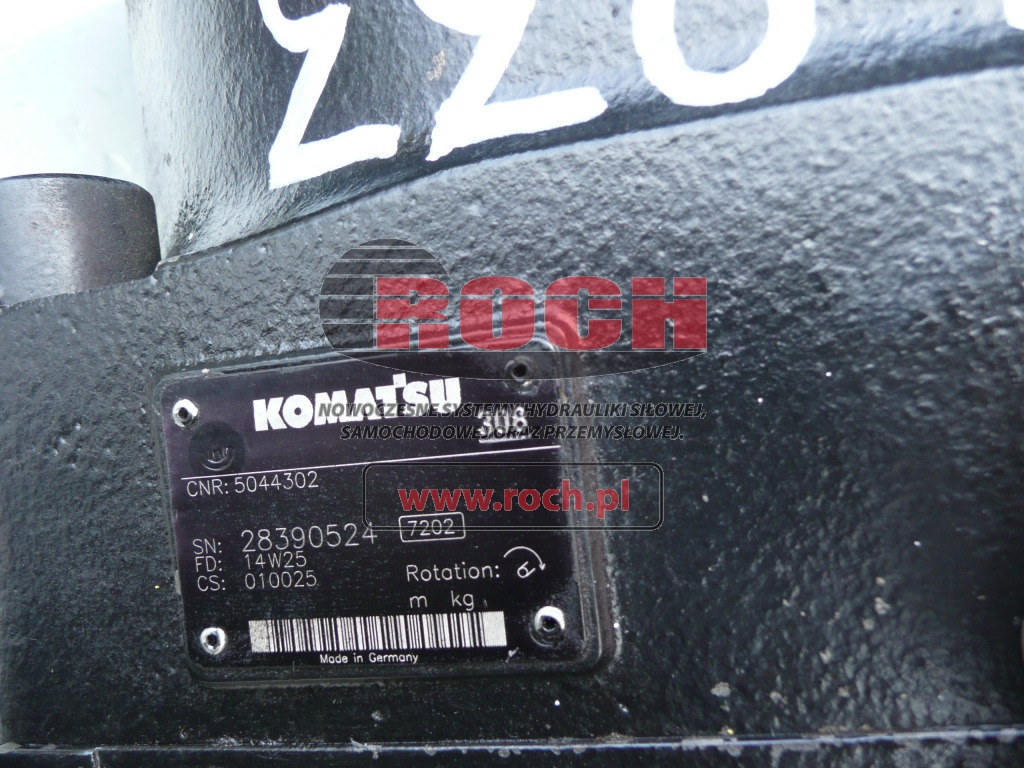 KOMATSU 774638 90R100EA5CP60P3C7F04FAS 383628 - مضخة هيدروليكية: صور 2 KOMATSU 774638 90R100EA5CP60P3C7F04FAS 383628 - مضخة هيدروليكية: صور 2