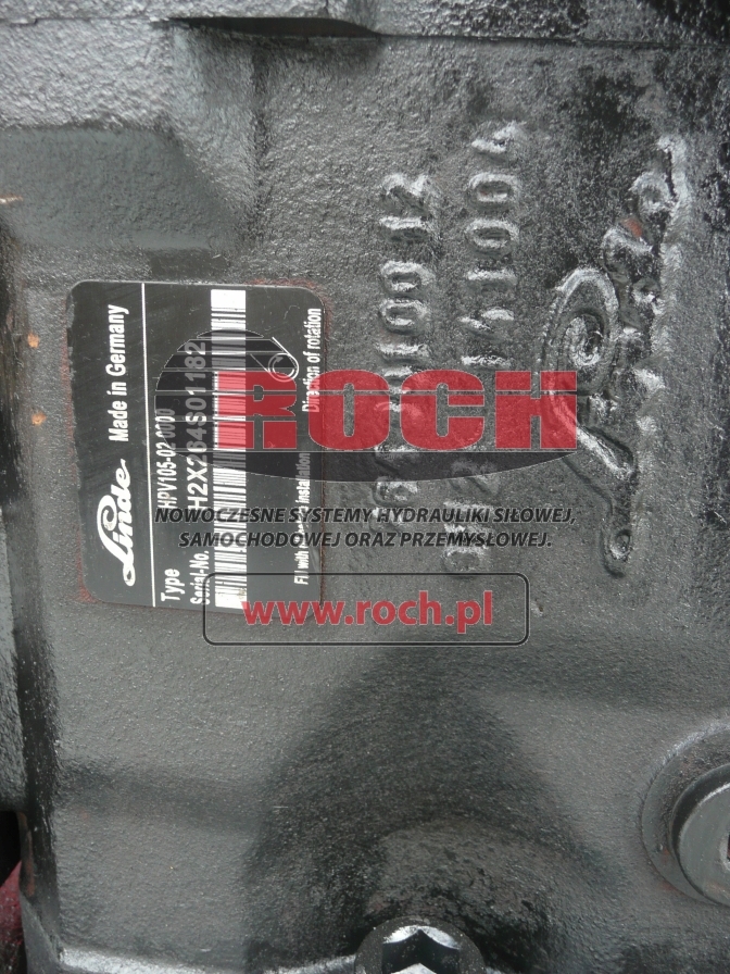 LINDE HPV105-02 0000 + SNP2/11DSC06REP.G - مضخة هيدروليكية - آلات البناء: صور 2 LINDE HPV105-02 0000 + SNP2/11DSC06REP.G - مضخة هيدروليكية - آلات البناء: صور 2