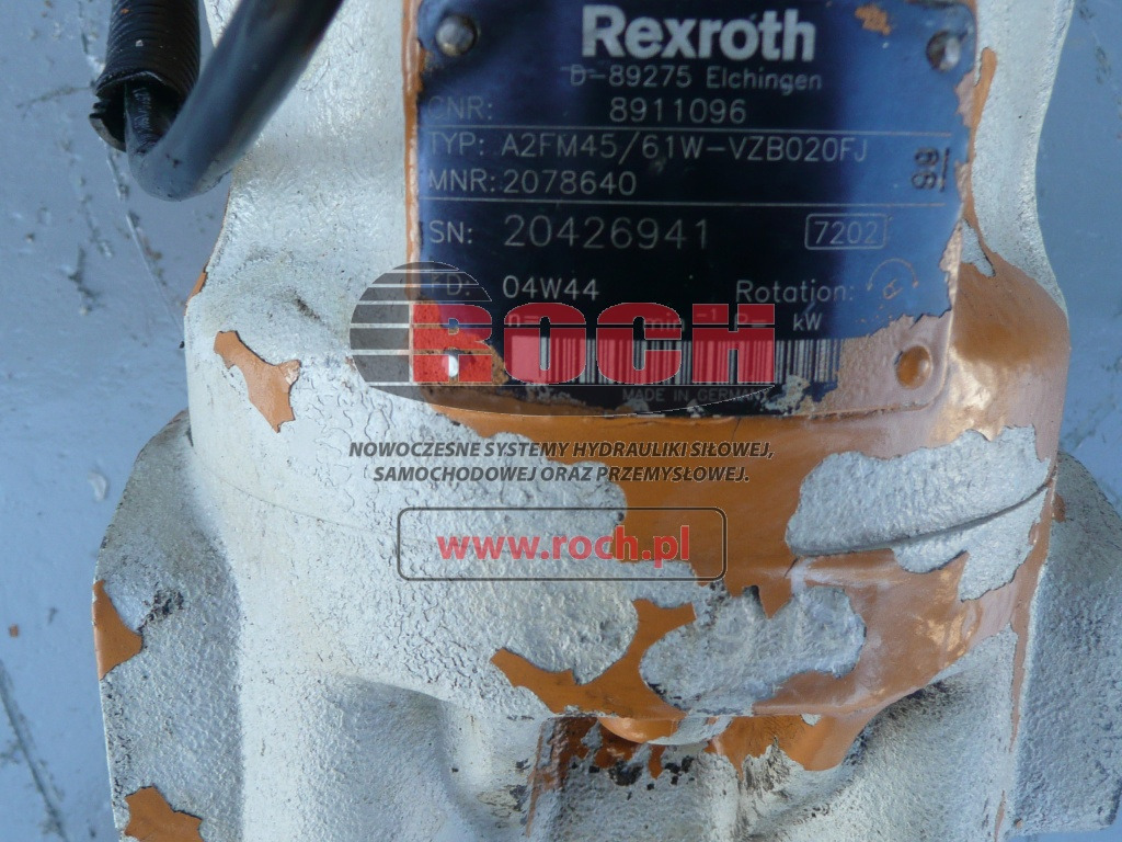 REXROTH A2FM45/61W-VZB020FJ 2078640 8911096 - محرك هيدروليكي: صور 2 REXROTH A2FM45/61W-VZB020FJ 2078640 8911096 - محرك هيدروليكي: صور 2